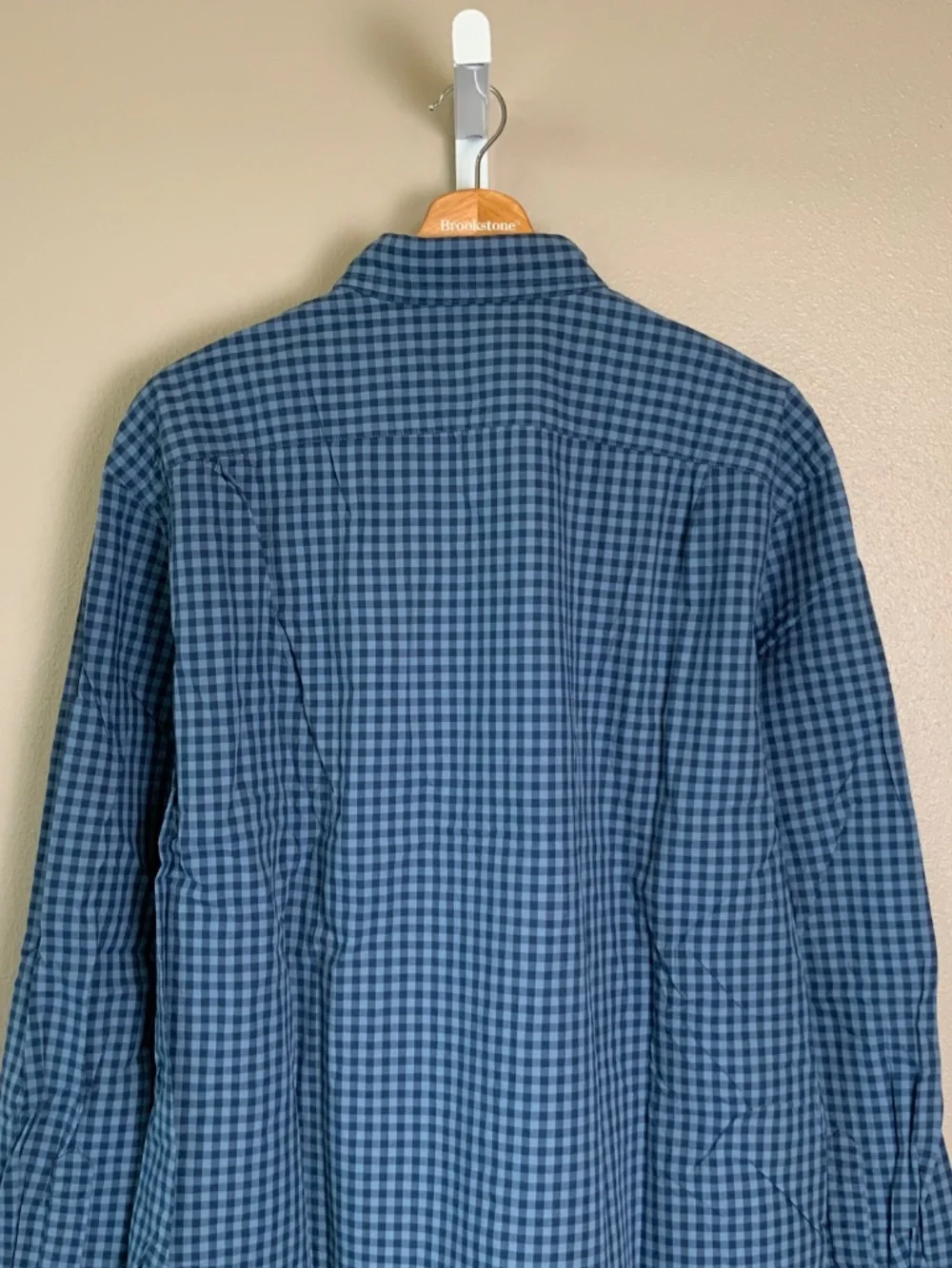J. Crew Factory Gingham Classic Washed Button Down Oxford Shirt